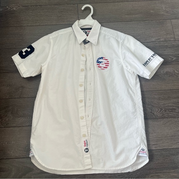 BAPE button up - Picture 1 of 5
